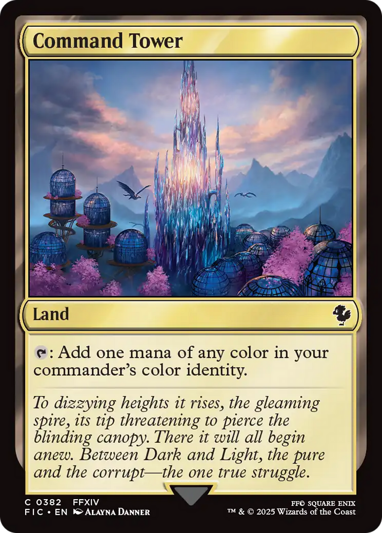 Command Tower (0382) [FINAL FANTASY Commander] | Card Citadel