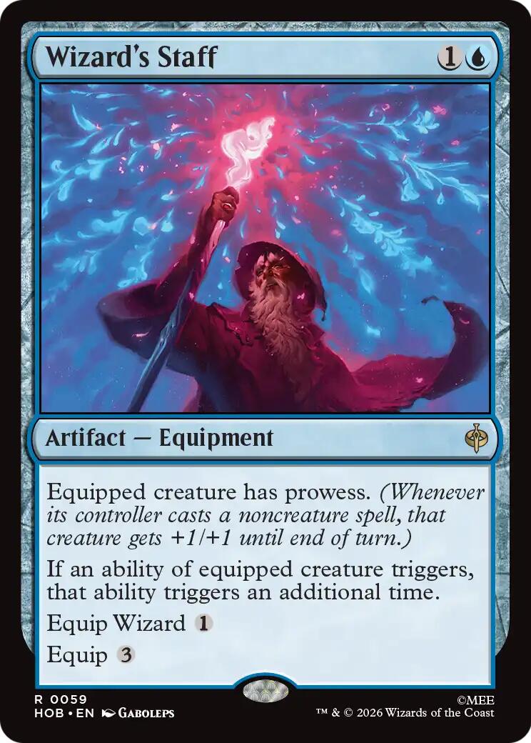 Wizard's Staff [The Hobbit] | Card Citadel