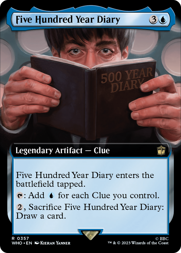 Five Hundred Year Diary (Extended Art) [Doctor Who] | Card Citadel