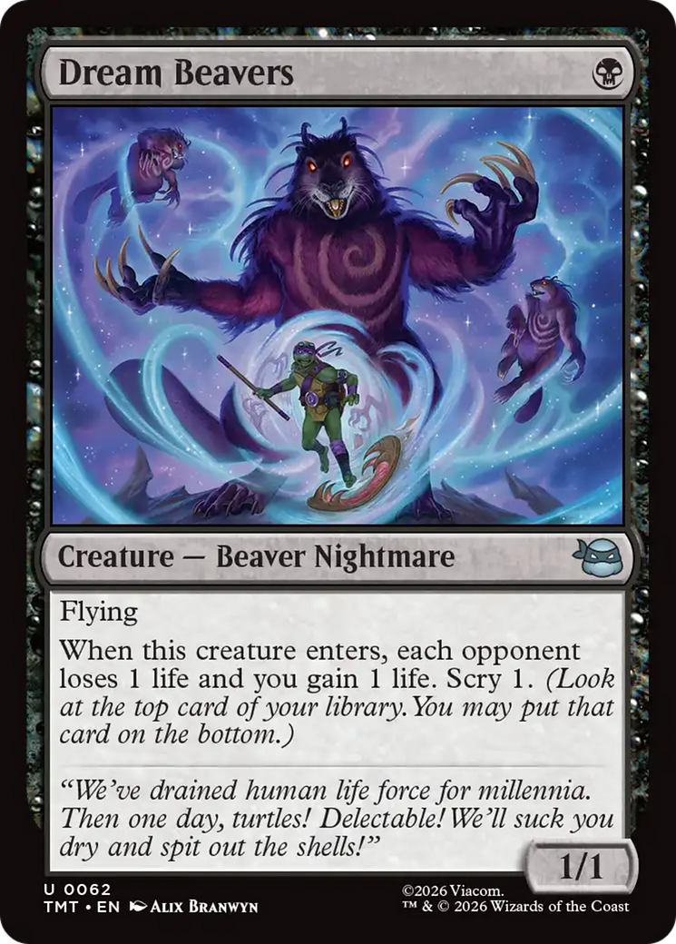 Dream Beavers [Teenage Mutant Ninja Turtles] | Card Citadel
