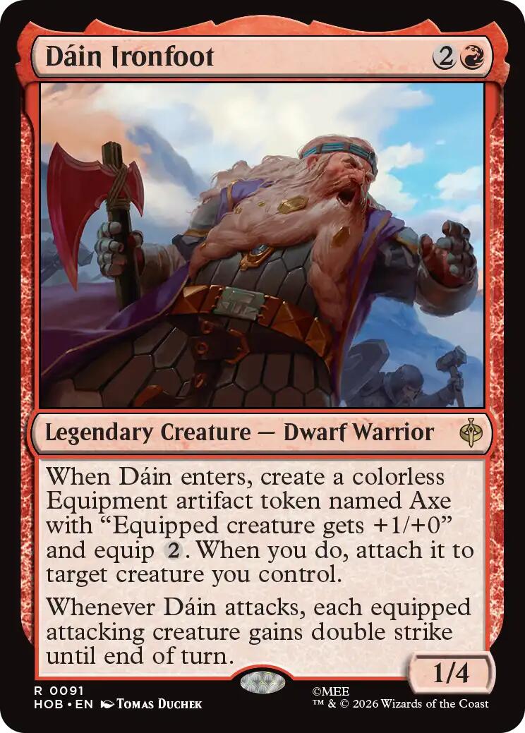 Dain Ironfoot [The Hobbit] | Card Citadel