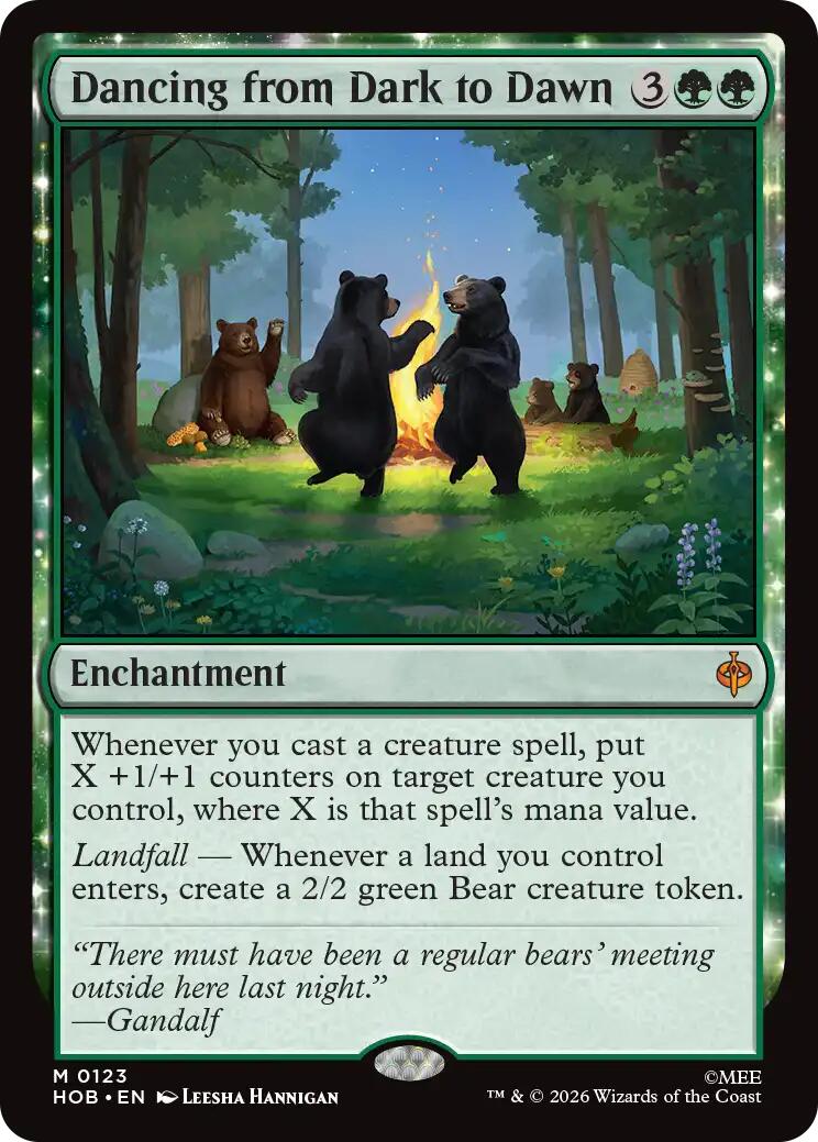 Dancing from Dark to Dawn [The Hobbit] | Card Citadel