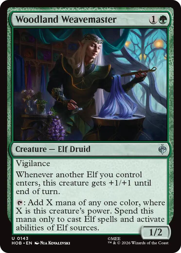 Woodland Weavemaster [The Hobbit] | Card Citadel