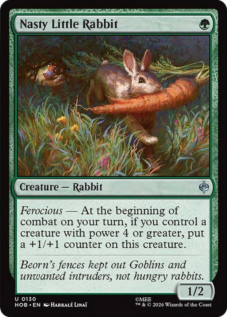 Nasty Little Rabbit [The Hobbit] | Card Citadel