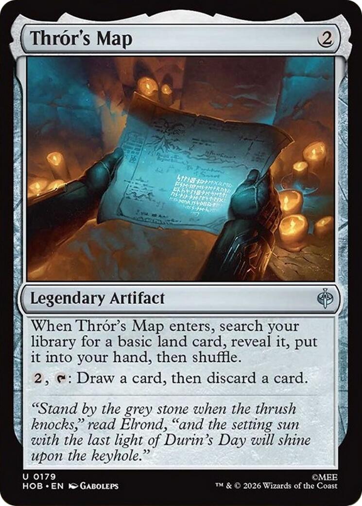 Thror's Map [The Hobbit] | Card Citadel