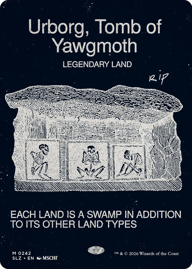 Urborg, Tomb of Yawgmoth (0242) [Secret Lair x MSCHF: The Zeta Set] | Card Citadel