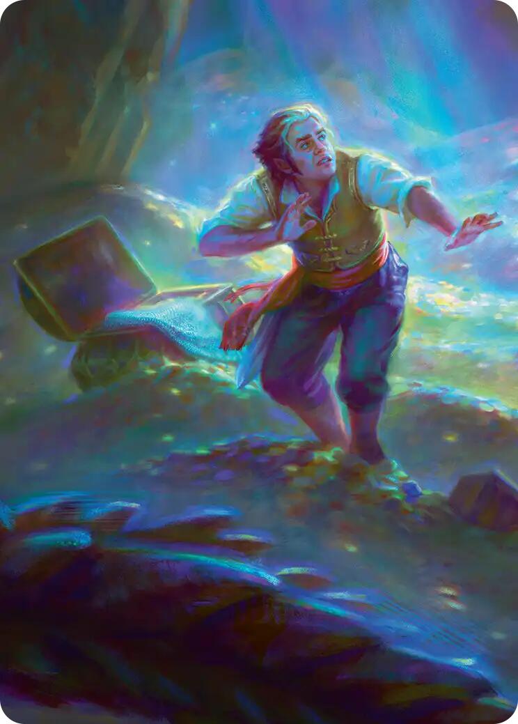 Bilbo's Burglaring Art Card (10/12) [The Hobbit Art Series] | Card Citadel