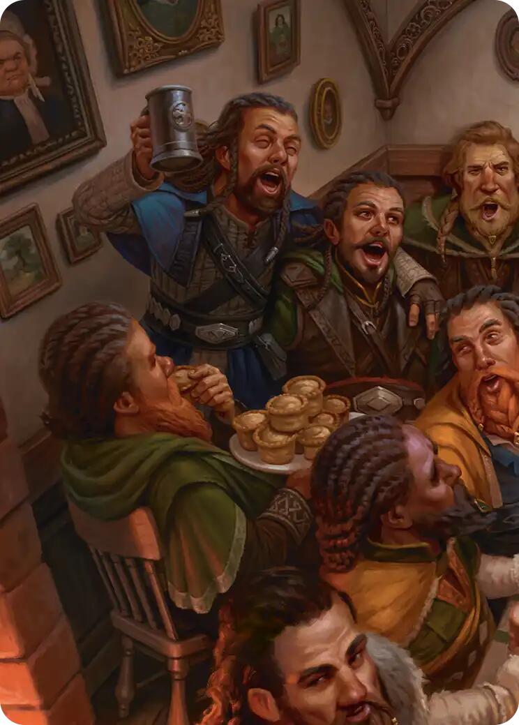 Fili and Kili, Joyous Art Card (1/12) [The Hobbit Art Series] | Card Citadel