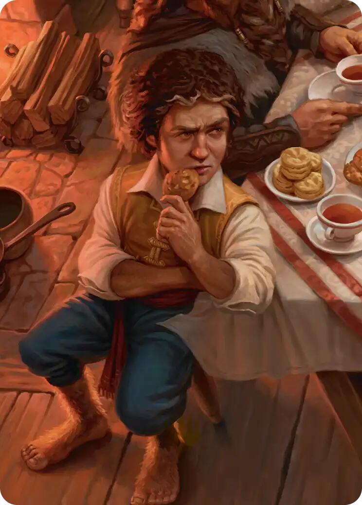 Bilbo, Fellow Conspirator Art Card (4/12) [The Hobbit Art Series] | Card Citadel