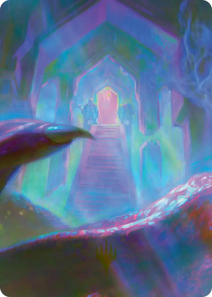 Dragon-Cursed Halls Art Card (8/12) [The Hobbit Art Series] | Card Citadel