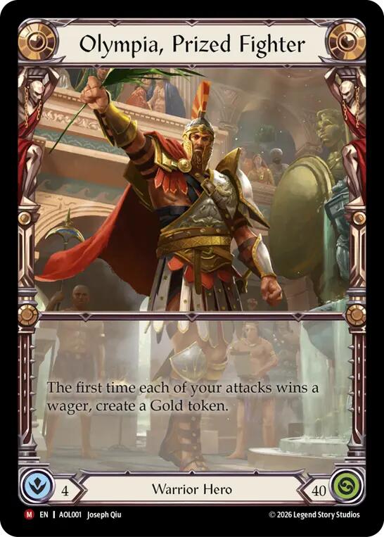 Olympia, Prized Fighter [AOL001] (Armory Deck: Olympia, Prized Fighter) | Card Citadel