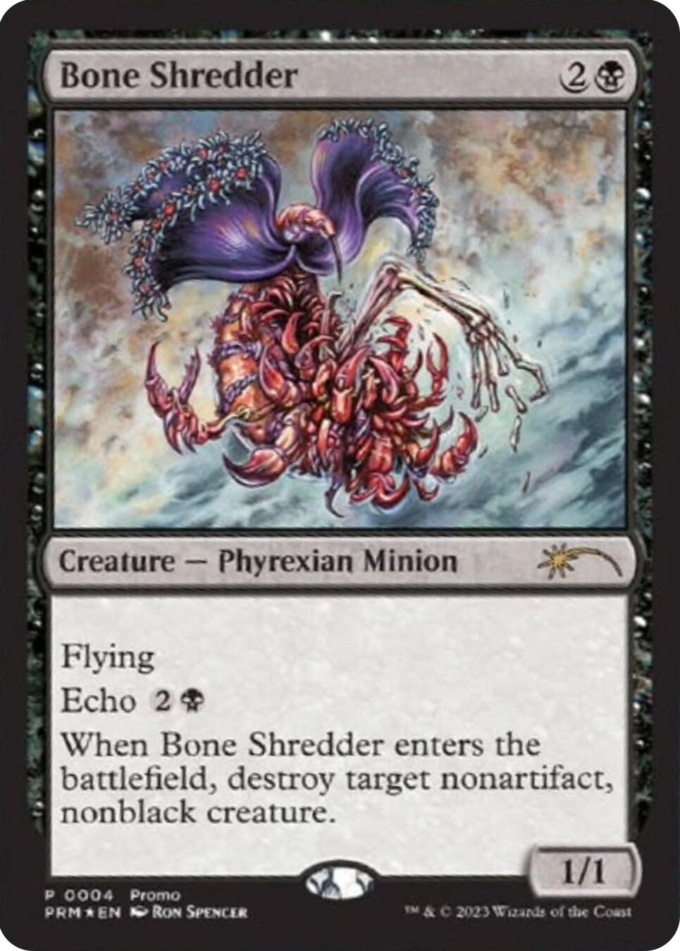 Bone Shredder (Graphic Novel Insert) [Media Promos] | Card Citadel