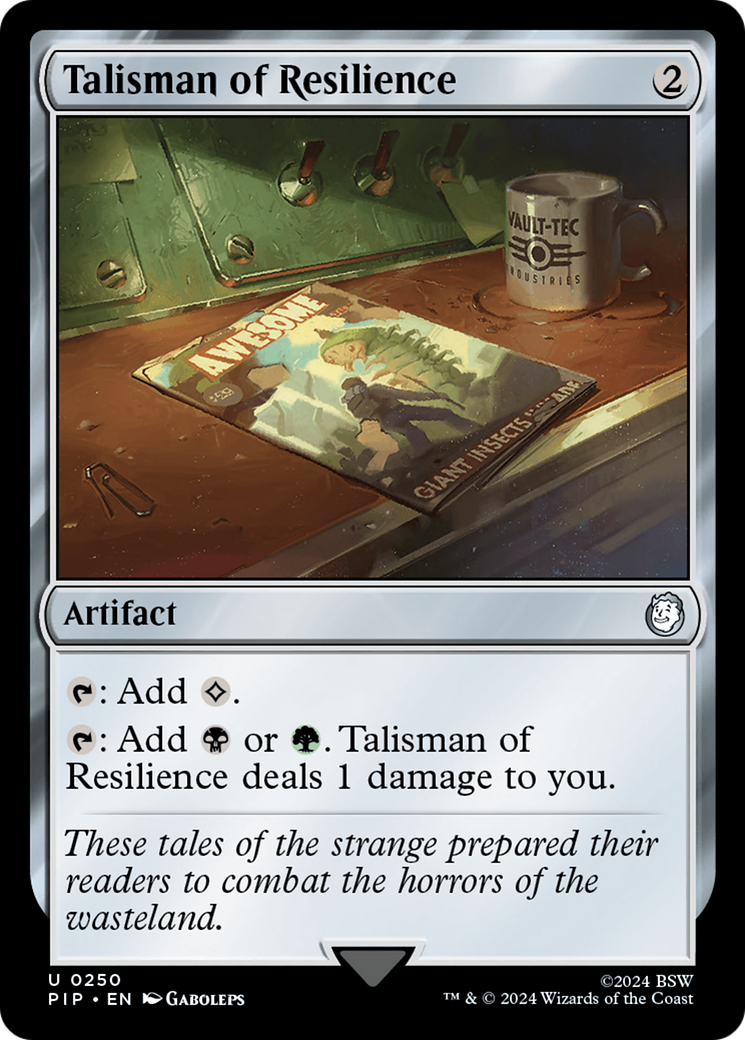 Talisman of Resilience [Fallout] | Card Citadel