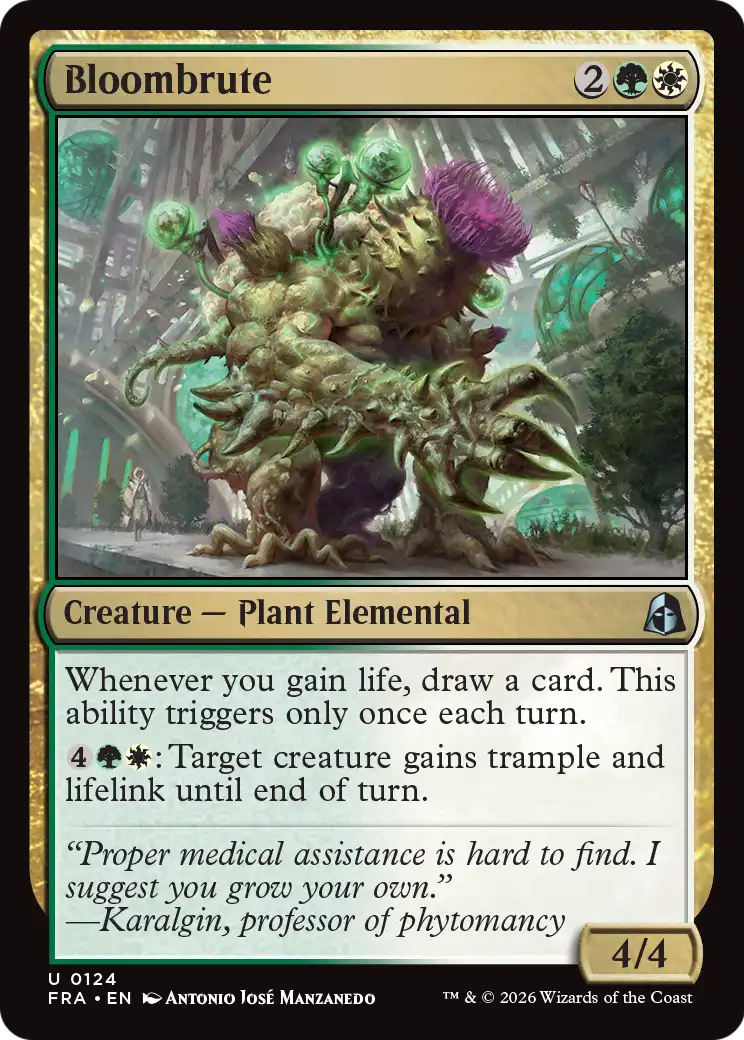 Bloombrute [Reality Fracture] | Card Citadel