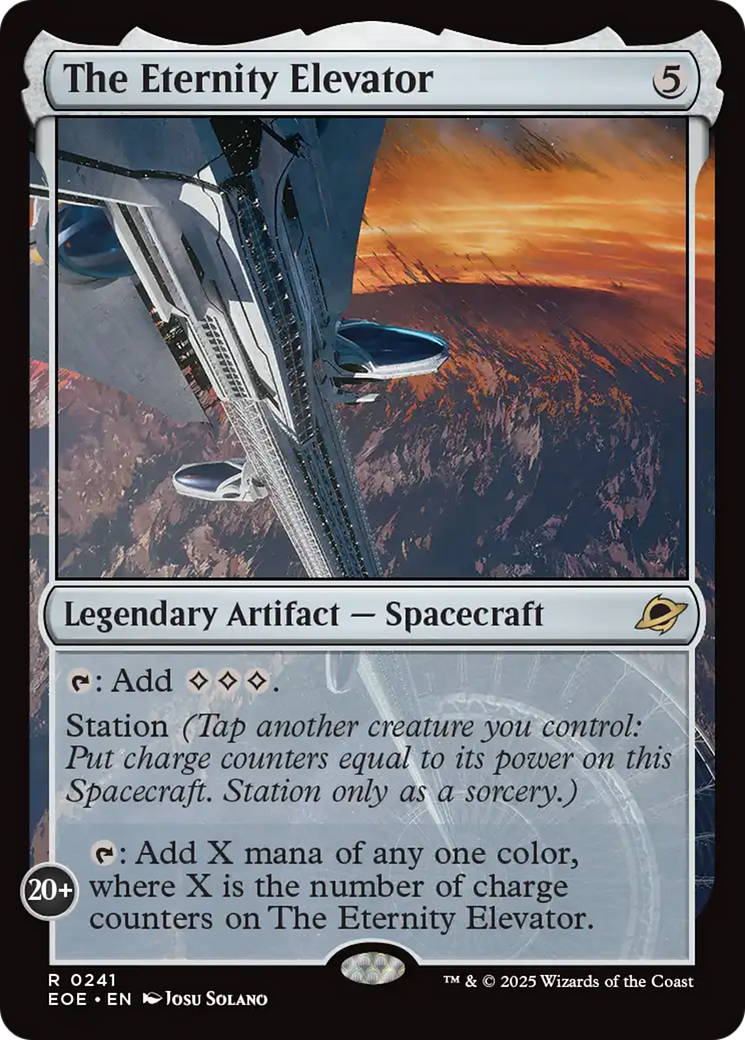 The Eternity Elevator [Edge of Eternities] | Card Citadel