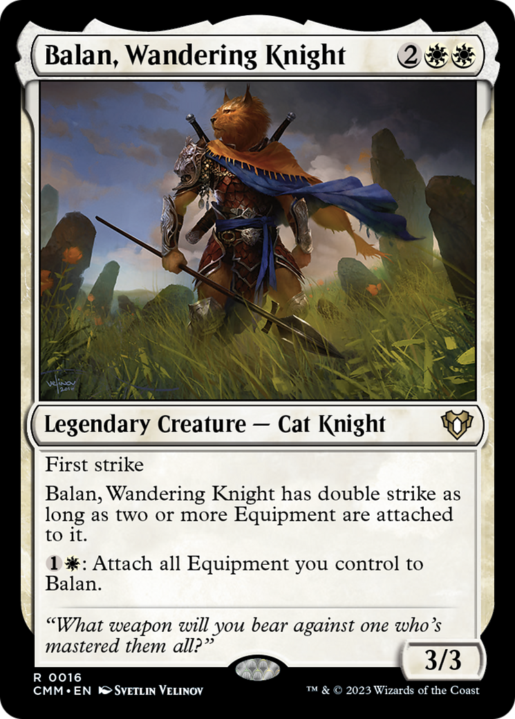 Balan, Wandering Knight [Commander Masters] | Card Citadel