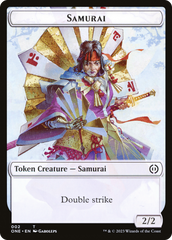 Samurai Token [Phyrexia: All Will Be One Tokens] | Card Citadel