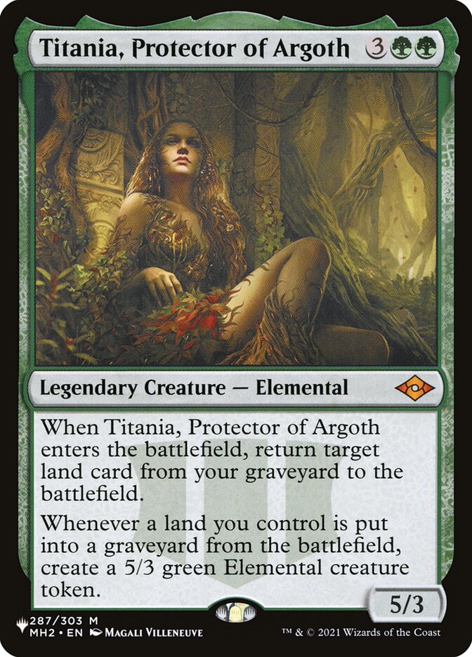 Titania, Protector of Argoth [The List] | Card Citadel