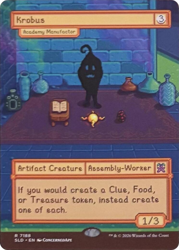Krobus - Academy Manufactor [Secret Lair Drop Series] | Card Citadel