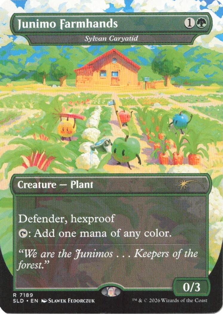 Junimo Farmhands - Sylvan Caryatid [Secret Lair Drop Series] | Card Citadel