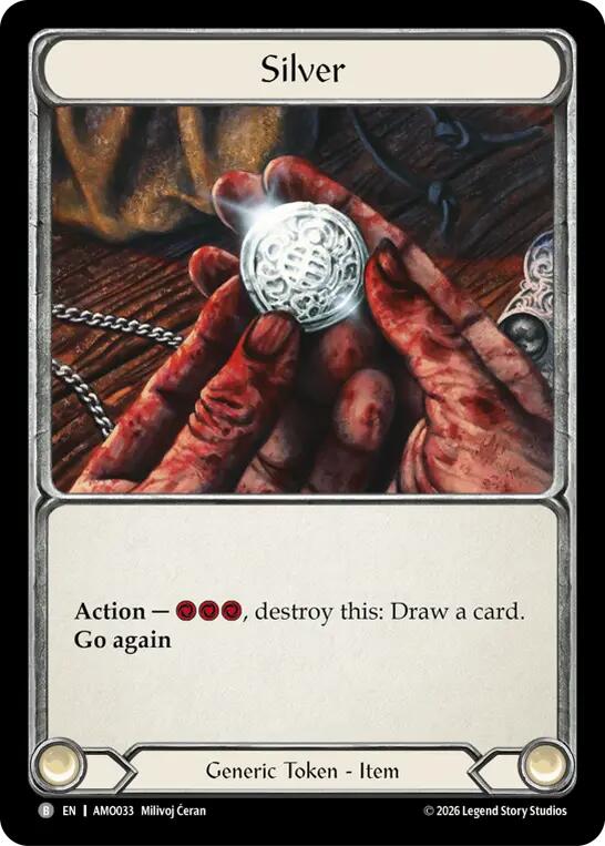 Silver [AMO033] (Armory Deck: Dr. Mortimer, Blight of the Pits) | Card Citadel