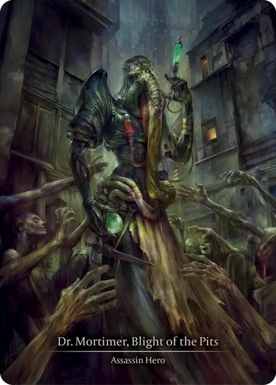Dr. Mortimer, Blight of the Pits (Marvel) [MPA002] (Mastery Pack Assassin)  Cold Foil | Card Citadel