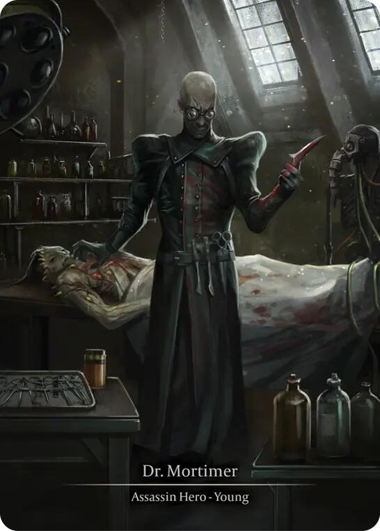 Dr. Mortimer (Marvel) [MPA003] (Mastery Pack Assassin)  Cold Foil | Card Citadel