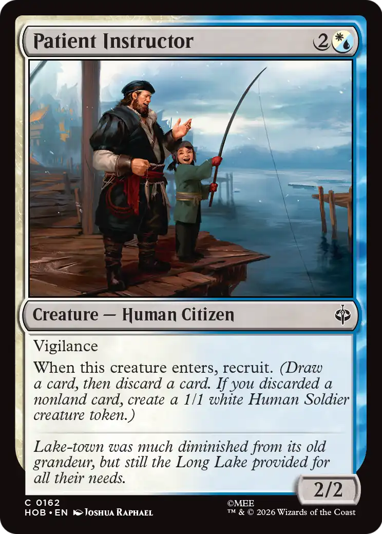 Patient Instructor [The Hobbit] | Card Citadel