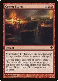 Comet Storm (Oversized) [Oversize Cards] | Card Citadel