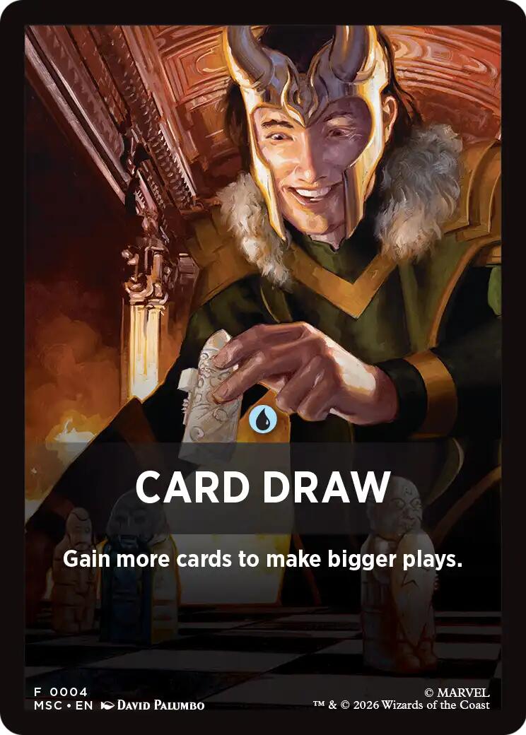 Card Draw Theme Card [Marvel Super Heroes Commander] | Card Citadel