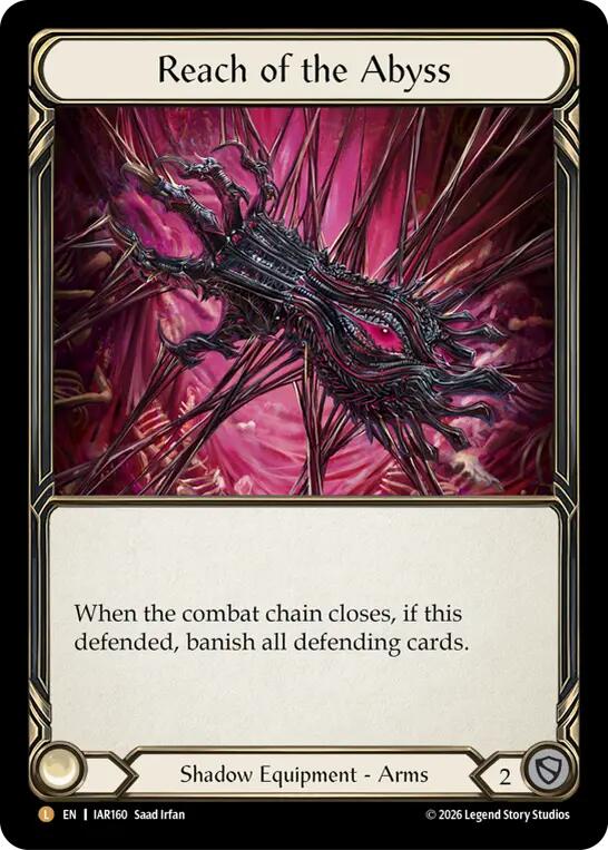 Reach of the Abyss [IAR160] (Usurp the Shadow Throne)  Cold Foil | Card Citadel