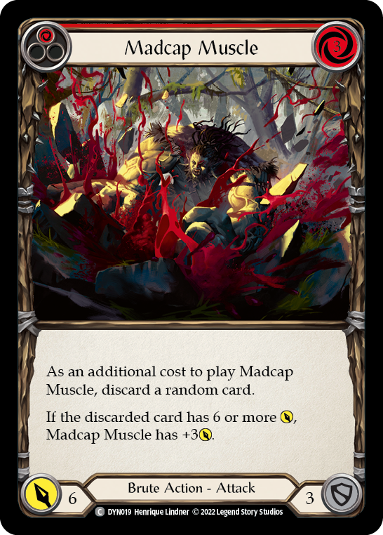 Madcap Muscle (Red) [DYN019] (Dynasty) | Card Citadel