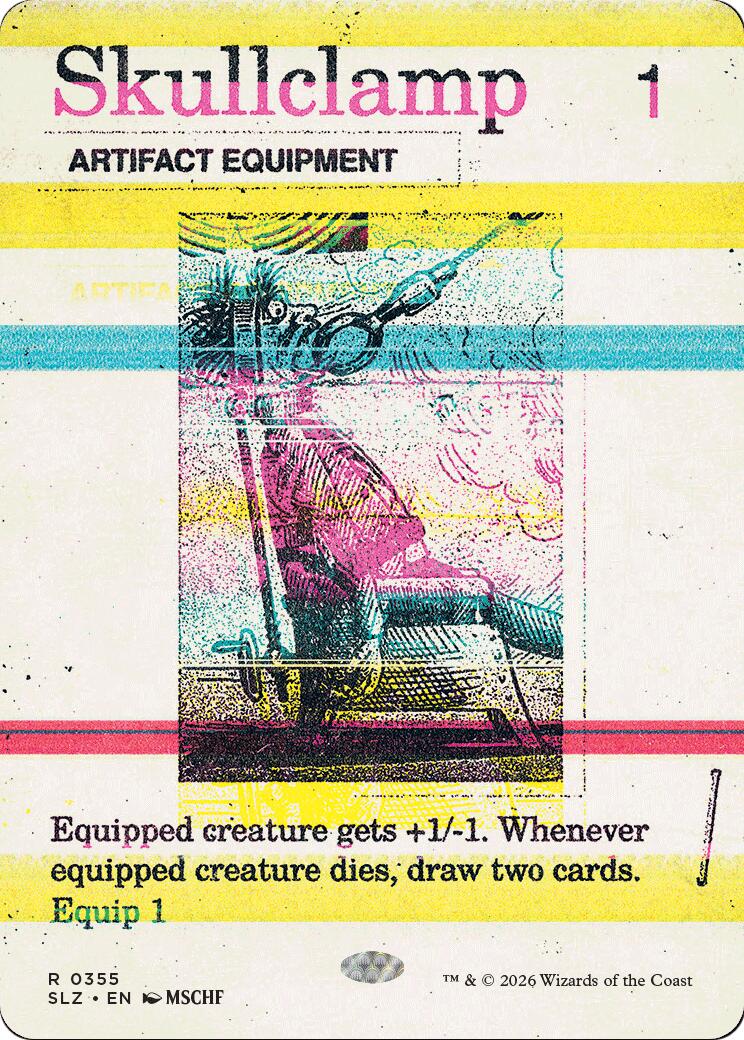 Skullclamp (0355) [Secret Lair x MSCHF: The Zeta Set] | Card Citadel