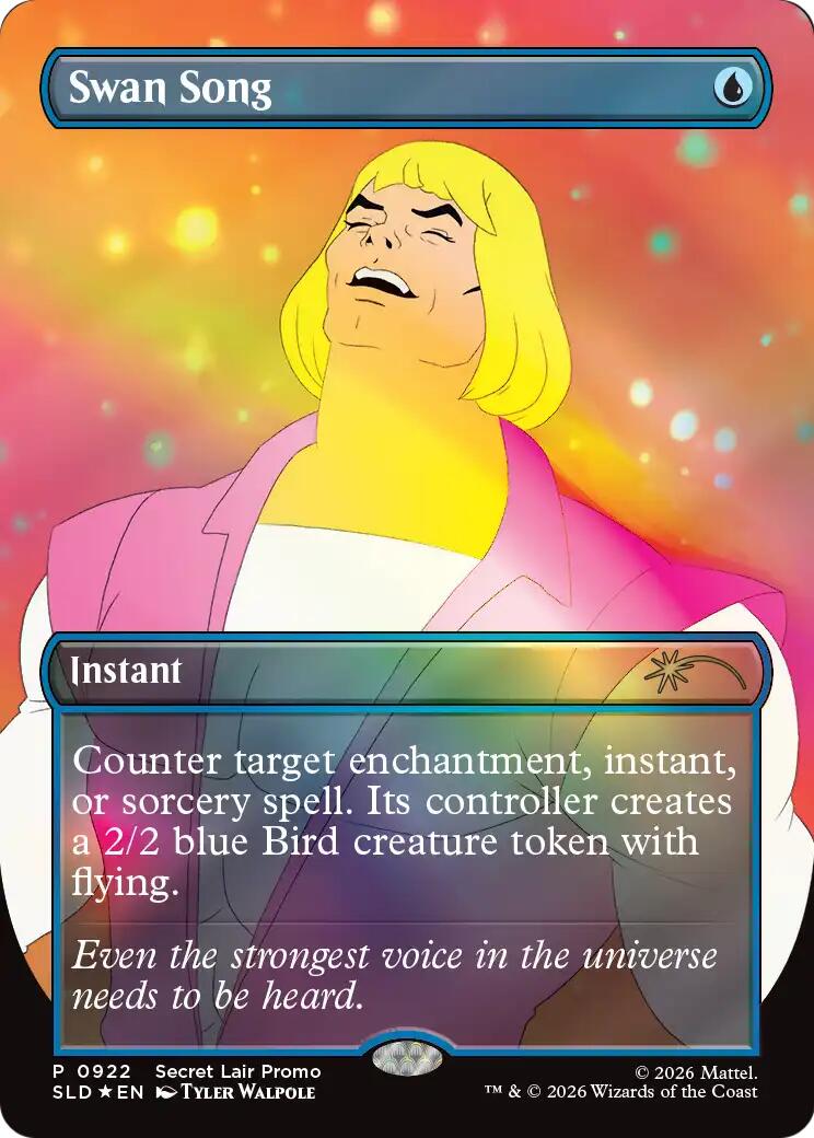 Swan Song (0922) [Secret Lair Drop Series] | Card Citadel