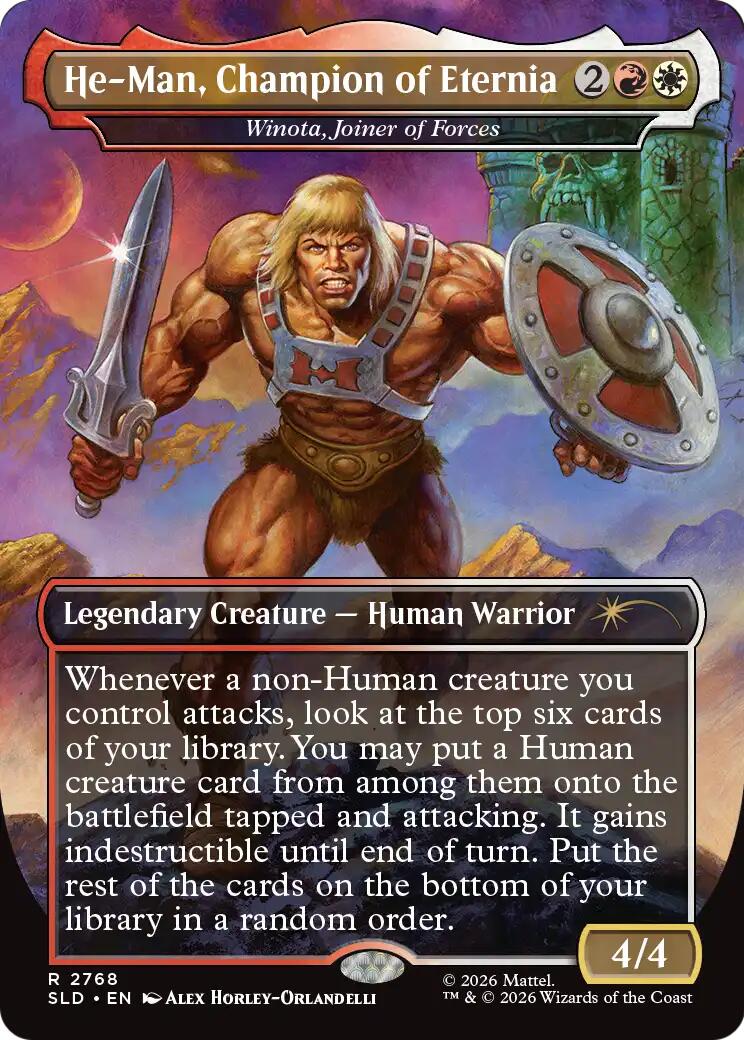 He-Man, Champion of Eternia - Winota, Joiner of Forces [Secret Lair Drop Series] | Card Citadel