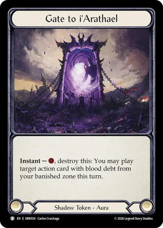 Gate to i'Arathael [SBW034] (Silver Age: Usurp the Shadow Throne) | Card Citadel