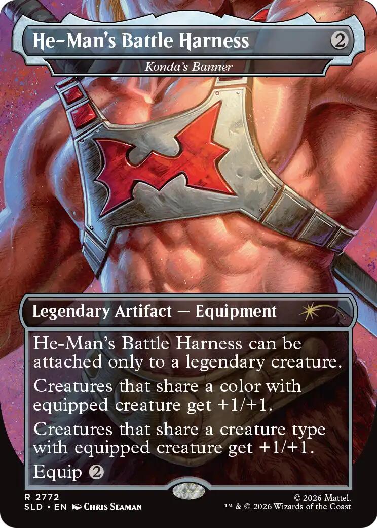 He-Man's Battle Harness - Konda's Banner [Secret Lair Drop Series] | Card Citadel