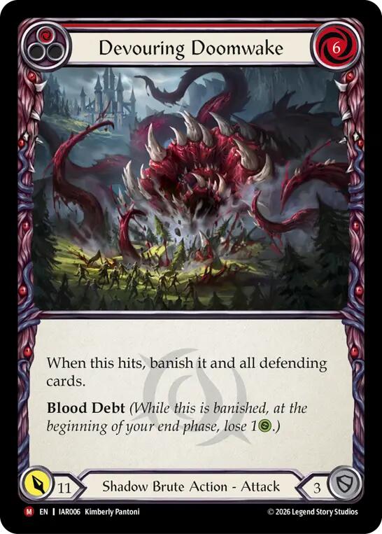 Devouring Doomwake [IAR006] (Usurp the Shadow Throne) | Card Citadel