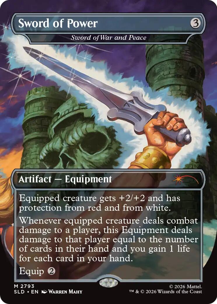 Sword of Power - Sword of War and Peace [Secret Lair Drop Series] | Card Citadel