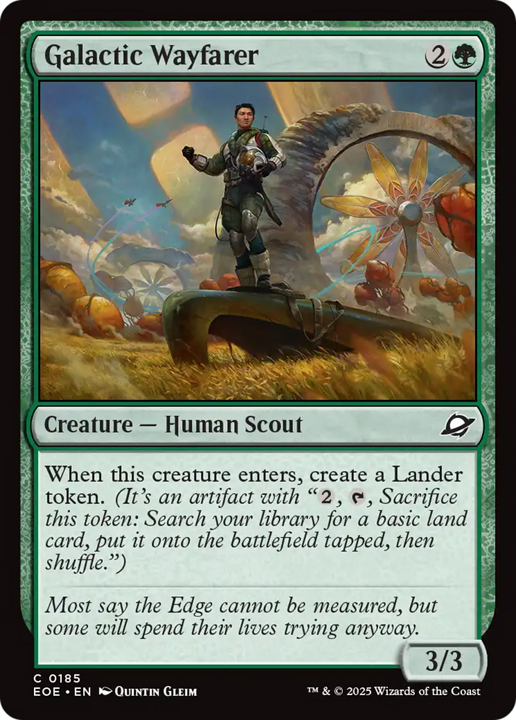 Galactic Wayfarer [Edge of Eternities] | Card Citadel