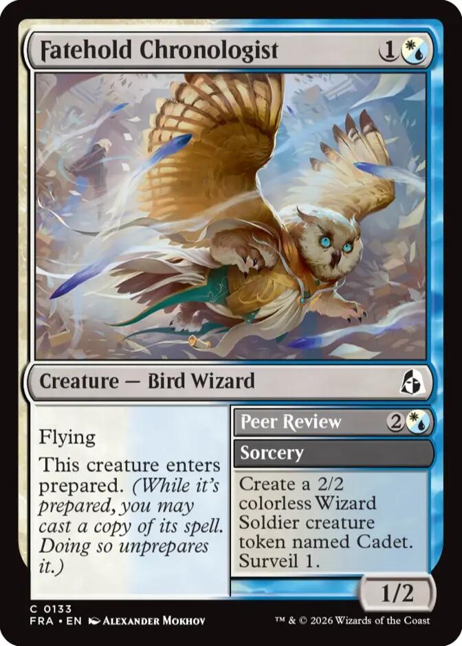Fatehold Chronologist [Reality Fracture] | Card Citadel
