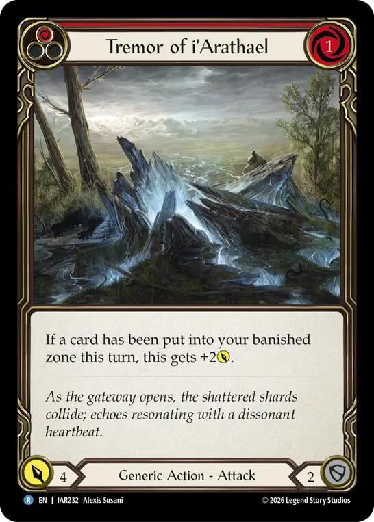 Tremor of i'Arathael [IAR232] (Usurp the Shadow Throne) | Card Citadel