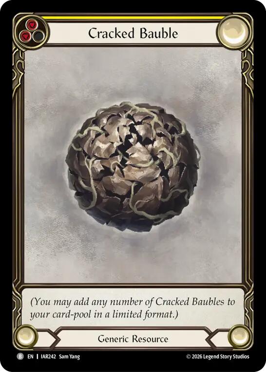 Cracked Bauble [IAR242] (Usurp the Shadow Throne) | Card Citadel
