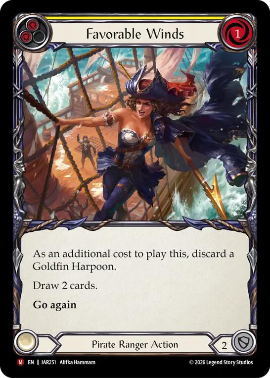 Favorable Winds [IAR251] (Usurp the Shadow Throne) | Card Citadel