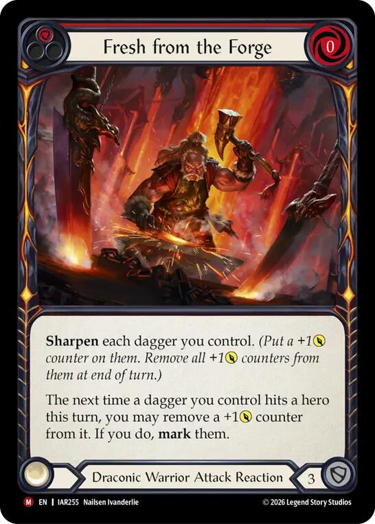 Fresh from the Forge [IAR255] (Usurp the Shadow Throne) | Card Citadel