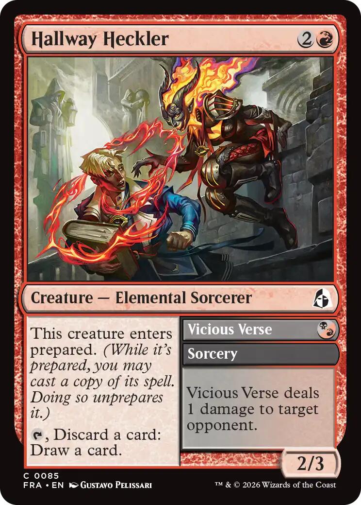 Hallway Heckler [Reality Fracture] | Card Citadel
