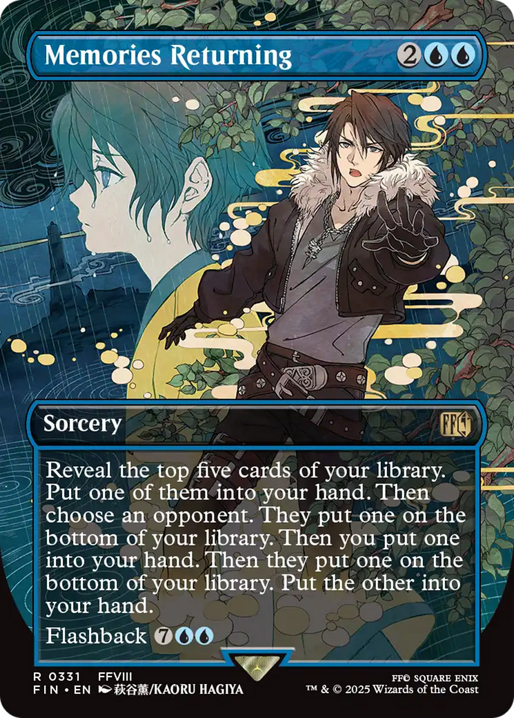 Memories Returning (Borderless) [FINAL FANTASY] | Card Citadel