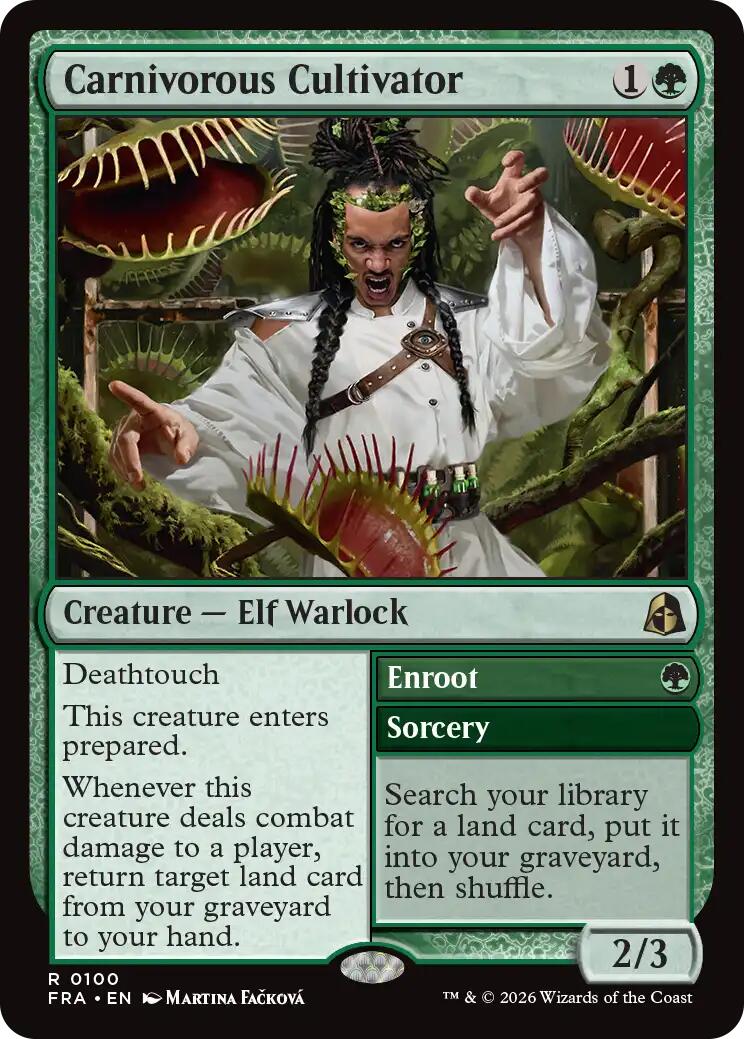 Carnivorous Cultivator [Reality Fracture] | Card Citadel