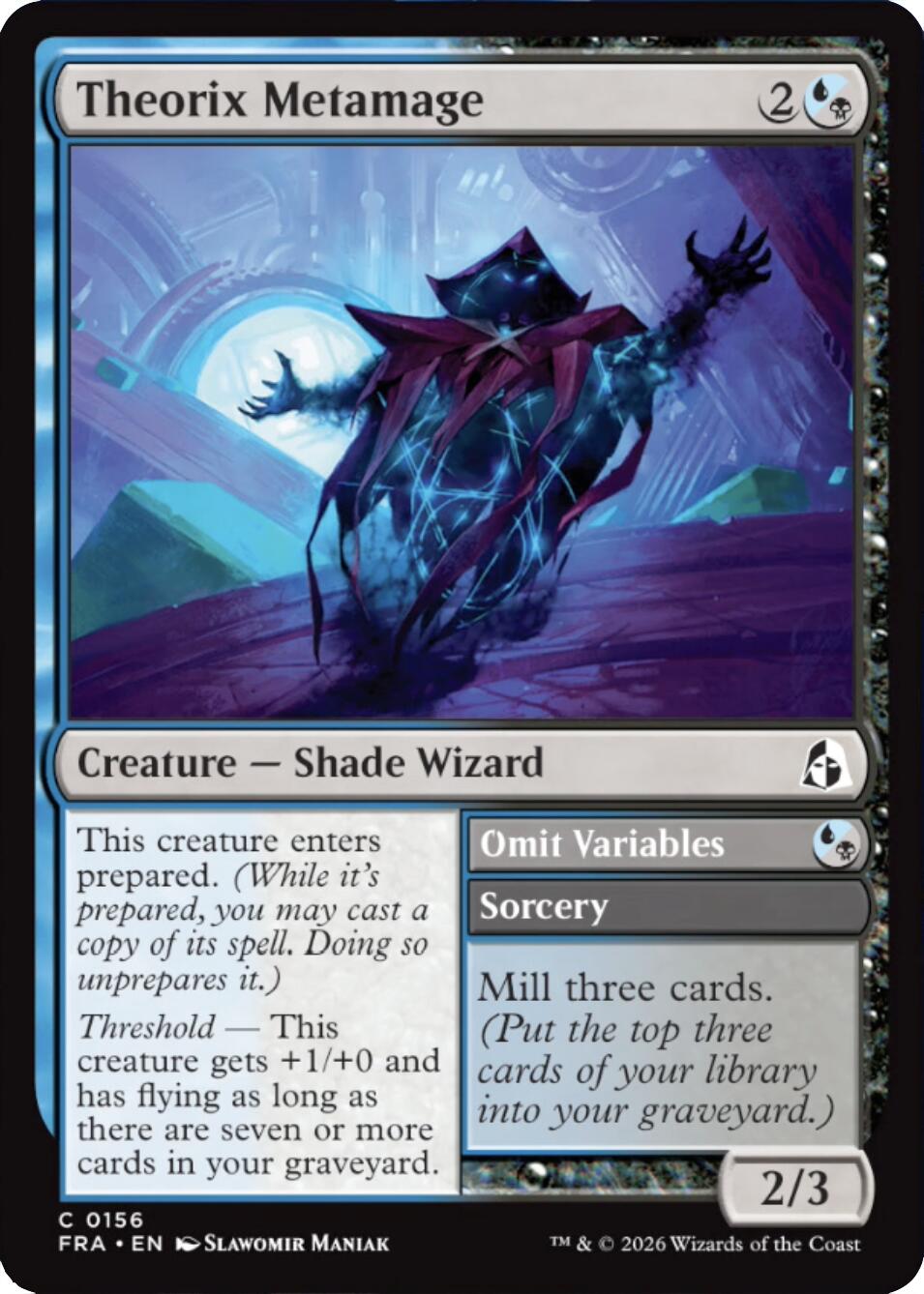 Theorix Metamage [Reality Fracture] | Card Citadel