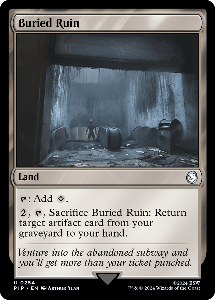 Buried Ruin [Fallout] | Card Citadel